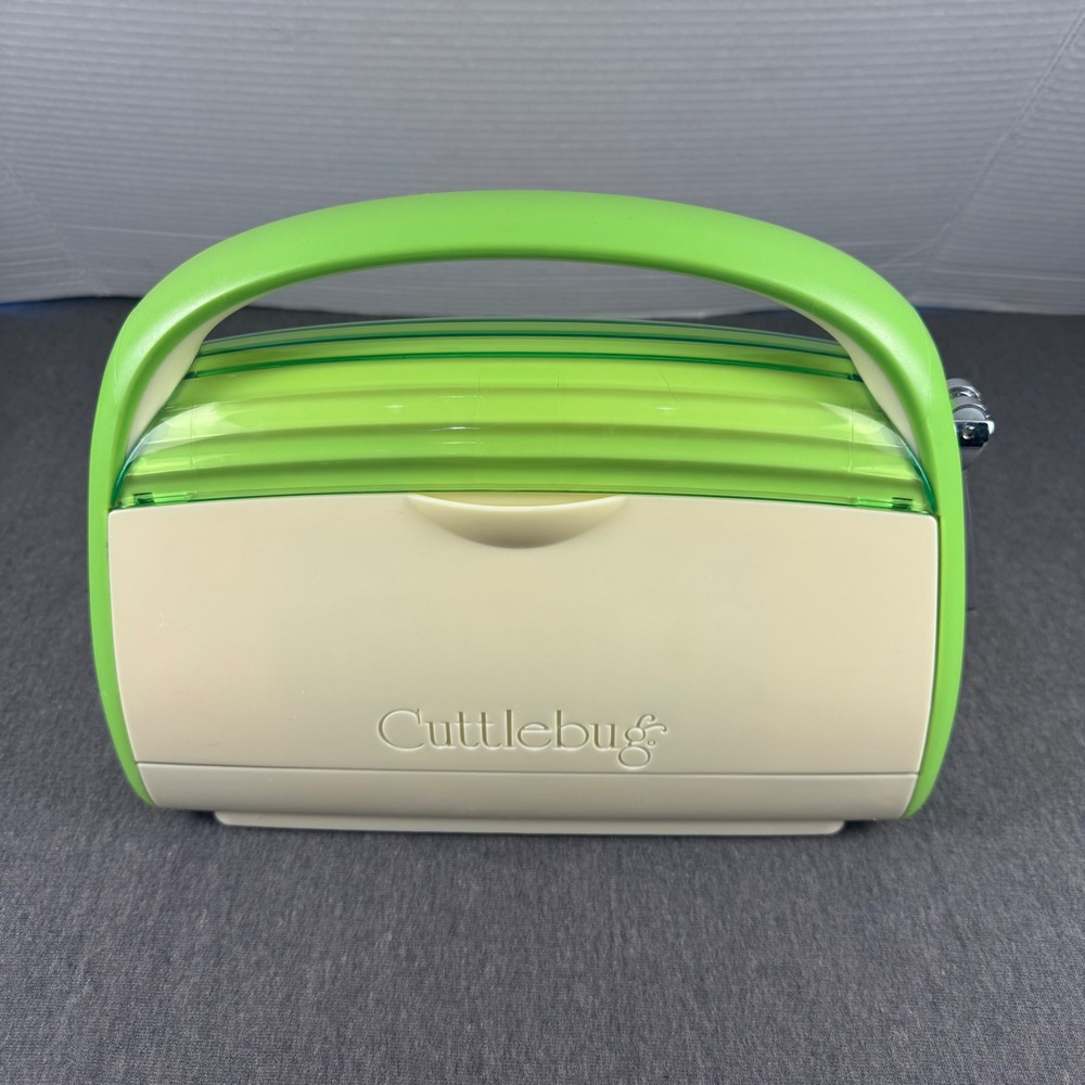 Cricut Cuttlebug Die Cutting and Embossing Machine Lime Green Manual Portable
